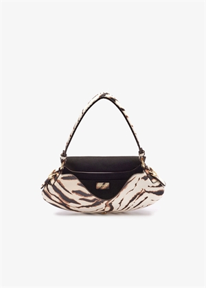 B-Kat zebra bag Egret  C2050002 Ganni 